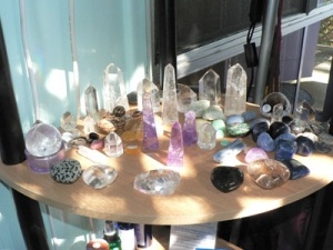 Crystals for sale at The Stillpoint